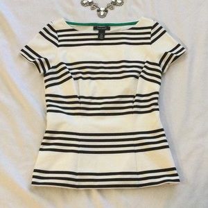 WHBM Striped Top